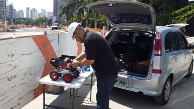 Sabesp Reg. Sul de São Paulo Video inspeção robotizada São Paulo-SP
