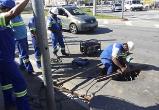 Sabesp SJC Vídeo inspeção robotizada São José dos Campos-SP..